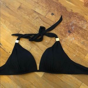 Black Victoria’s Secret bikini top